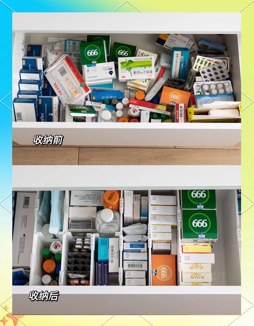 堆满药品的小角落