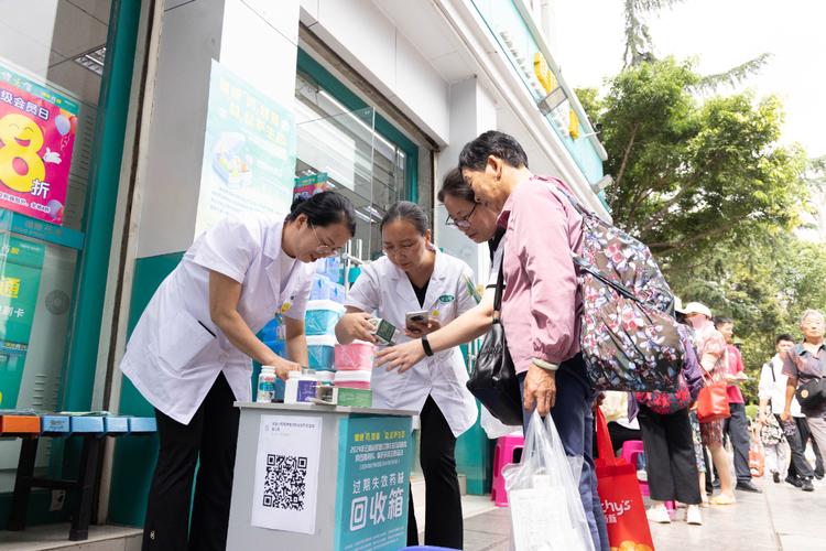 药店回收现场